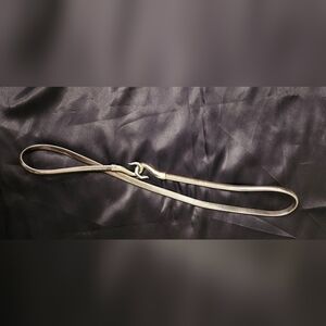 Silver Stretchable Snake Belt with Hooks